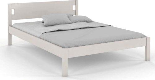 Bílá dvoulůžková postel z borovicového dřeva 180x200 cm Laxbaken – Skandica SKANDICA