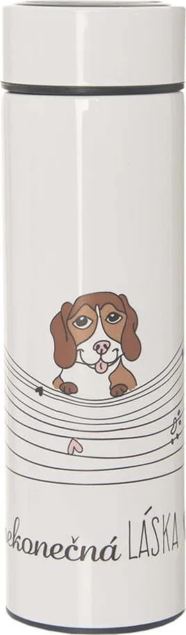 Bílá termoska 400 ml – Orion