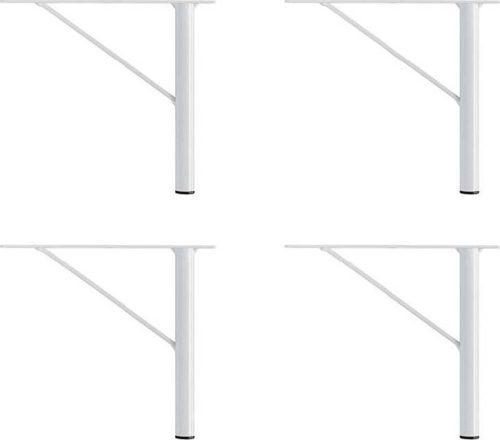 Bílé kovové nožičky 4 ks Mistral & Edge by Hammel - Hammel Furniture Hammel Furniture