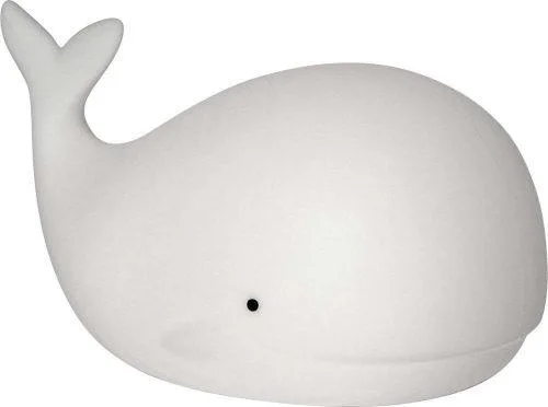 Bílé LED dětské noční světlo Whale – Star Trading