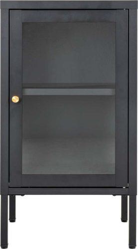 Černá kovová vitrína 38x70 cm Dalby – House Nordic House Nordic