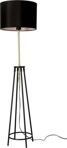 Černá stojací lampa (výška 154 cm) Tegola – Candellux Lighting