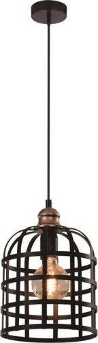 Černé kovové závěsné svítidlo ø 20 cm Soleto – Candellux Lighting Candellux Lighting