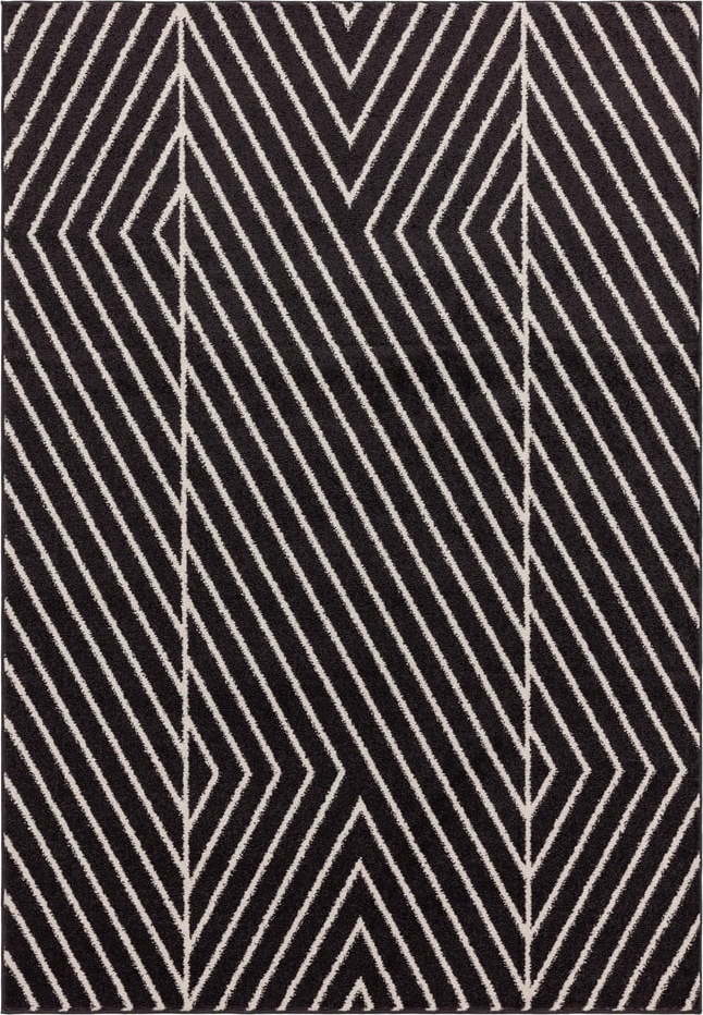 Černo-bílý koberec 80x150 cm Muse – Asiatic Carpets Asiatic Carpets
