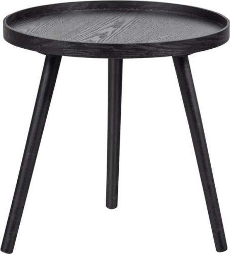 Černý odkládací stolek WOOOD Mesa