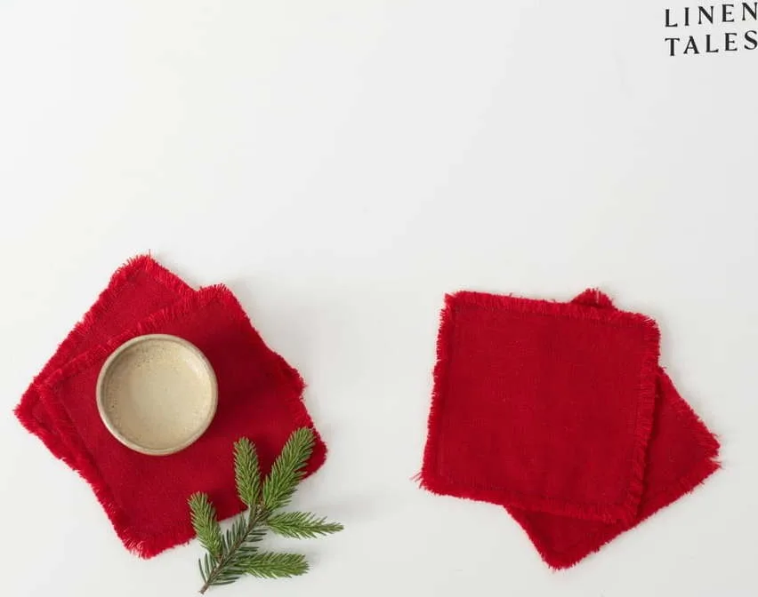 Podtácky v sadě 4 ks – Linen Tales