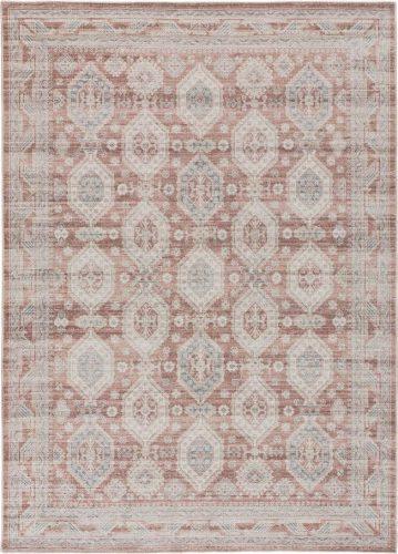 Červeno-krémový koberec 80x150 cm Mandala – Universal Universal