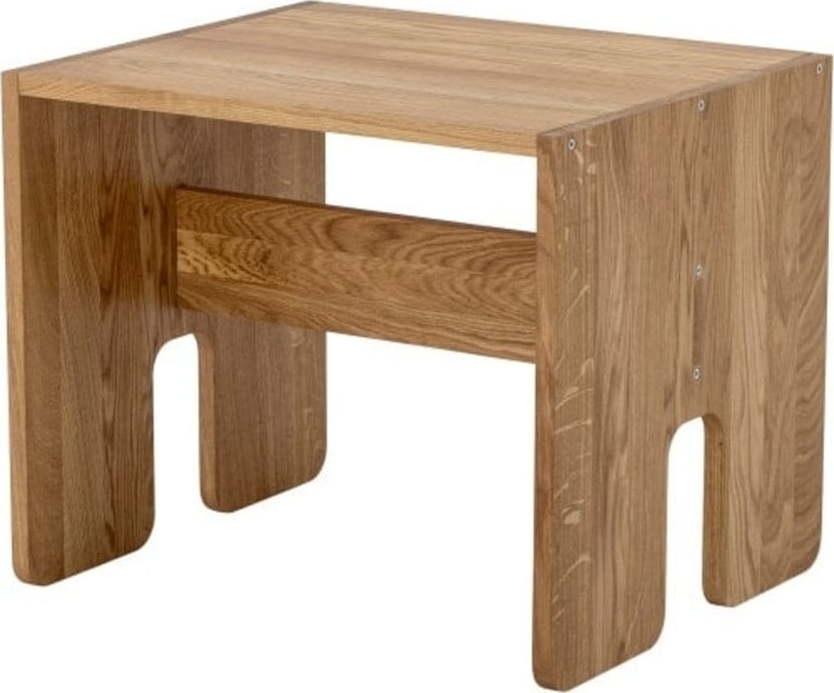 Dětský stolek z dubového dřeva 60x50 cm Bas – Bloomingville Bloomingville Mini