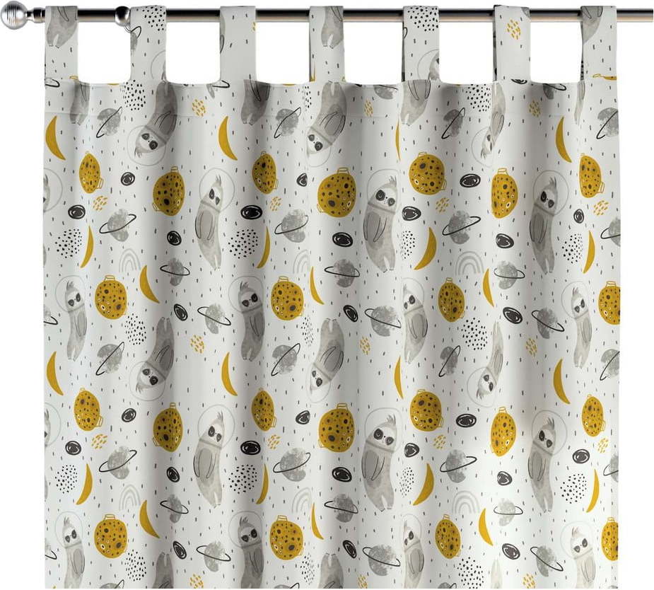 Dětský závěs 260x130 cm Magic Collection - Yellow Tipi Yellow Tipi