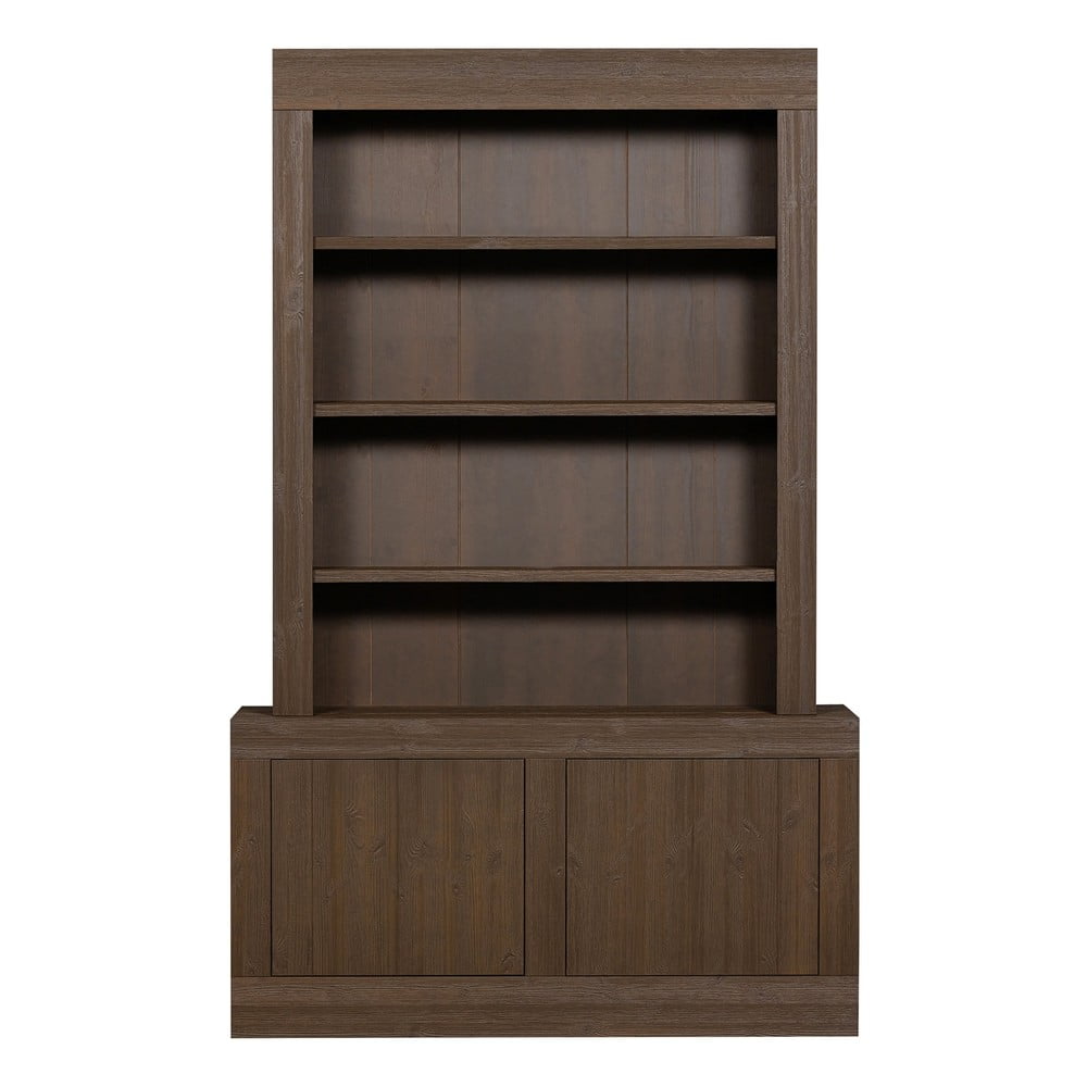 Hnědá knihovna z borovicového dřeva 146x230 cm Yumi – BePureHome BePureHome