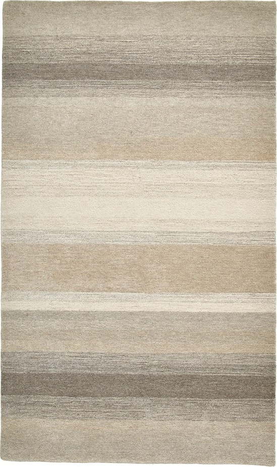 Hnědo-béžový vlněný koberec 170x120 cm Elements - Think Rugs Think Rugs
