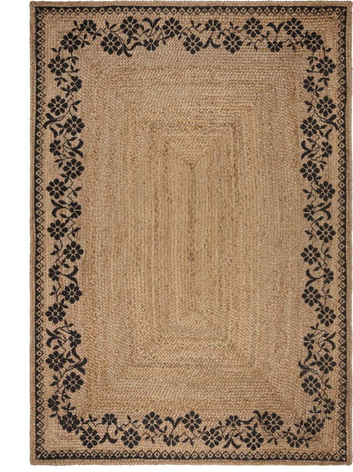 Jutový koberec v přírodní barvě 200x290 cm Maisie – Flair Rugs Flair Rugs