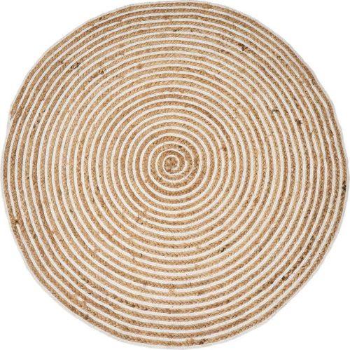 Jutový kulatý koberec v přírodní barvě ø 120 cm Natur – Casa Selección Casa Selección