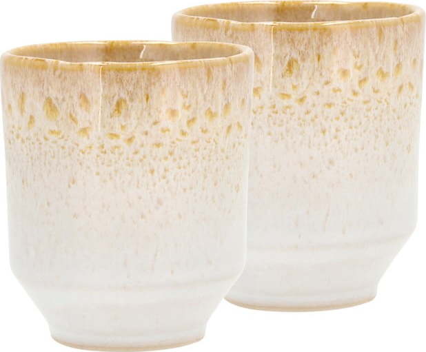 Krémové hrnky na espresso z kameniny v sadě 2 ks 80 ml Styles – Villa Collection Villa Collection