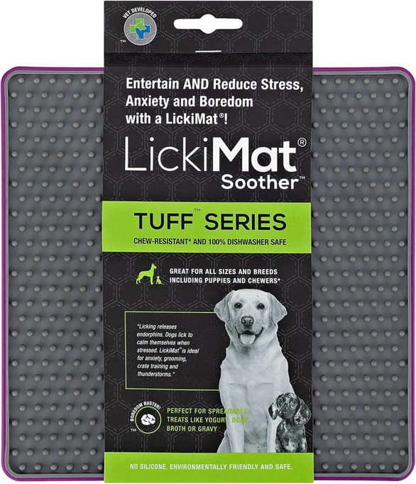 Lízací podložka Soother Tuff Purple – LickiMat LickiMat
