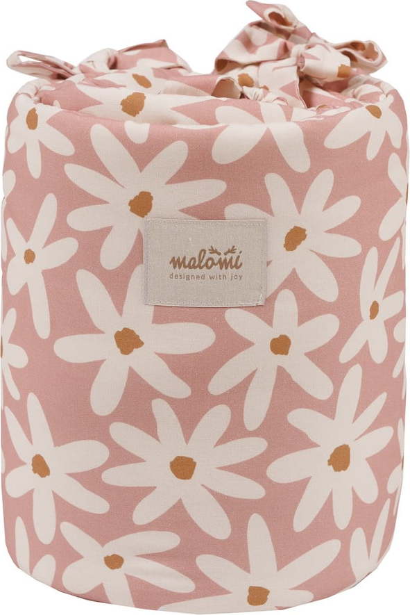 Mantinel do postýlky 210 cm Blush Daisies – Malomi Kids Malomi Kids