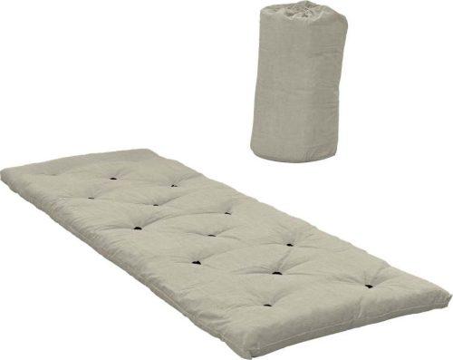 Béžová futonová matrace 70x190 cm Bed In A Bag Linen Beige – Karup Design Karup Design