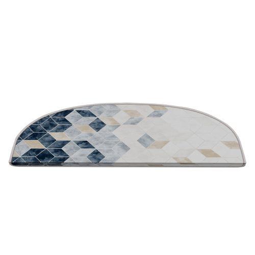 Modro-bílé nášlapy na schody v sadě 16 ks 20x65 cm Boxes – Vitaus Vitaus
