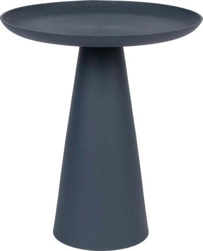 Modrý hliníkový odkládací stolek White Label Ringar