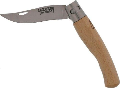 Multifunčkní nožík z nerezové oceli s rukojetí z bukového dřeva Jean Dubost Jean Dubost