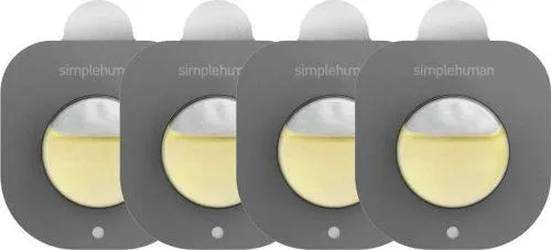 Náhradní náplně do pohlcovače pachů v sadě 4 ks - simplehuman