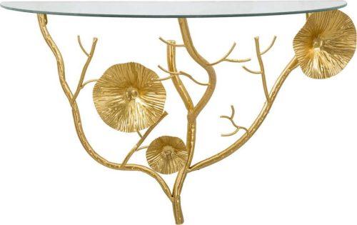 Noční stolek ve zlaté barvě Tisty – Mauro Ferretti Mauro Ferretti