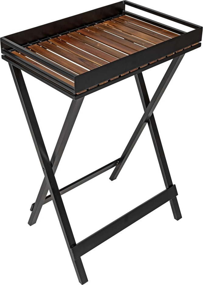 Odkládací stolek s deskou z akácie 42x60 cm Taba – Wenko WENKO