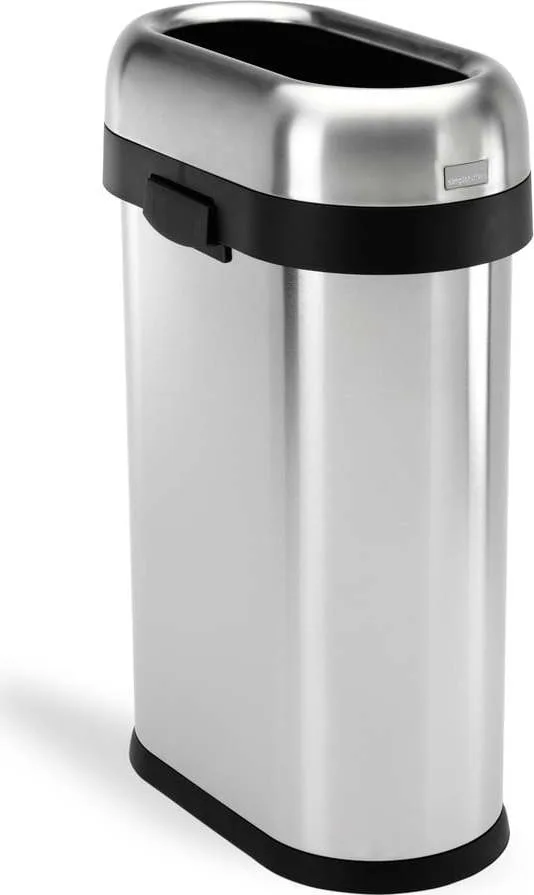 Odpadkový koš z nerezové oceli 50 l - simplehuman