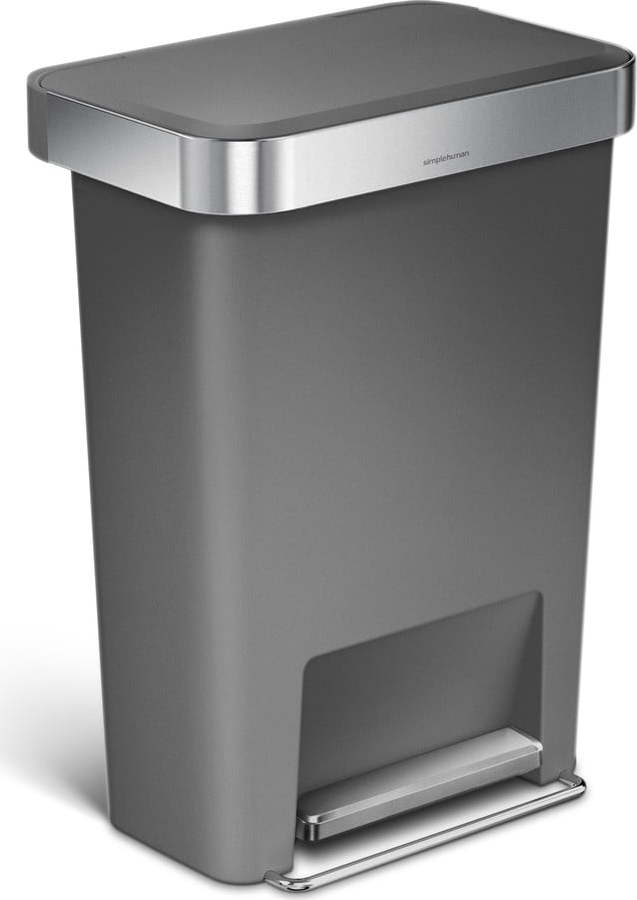 Pedálový plastový odpadkový koš 45 l - simplehuman Simplehuman