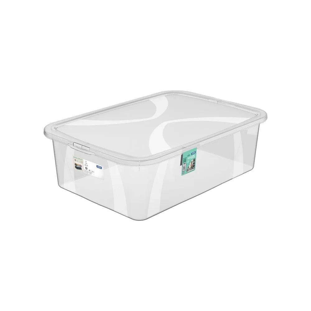 Plastový úložný box s víkem 29 l Lona - Rotho
