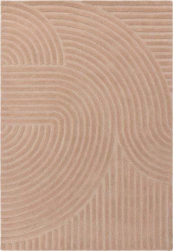 Růžový vlněný koberec 200x290 cm Hague – Asiatic Carpets Asiatic Carpets