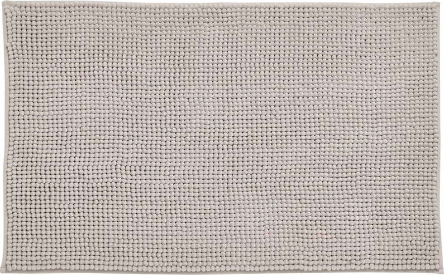 Šedá koupelnová předložka 80x50 cm Bobble - Catherine Lansfield Catherine Lansfield