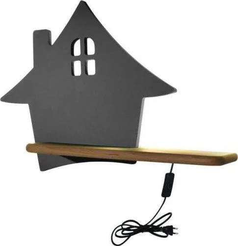 Šedé dětské svítidlo House – Candellux Lighting