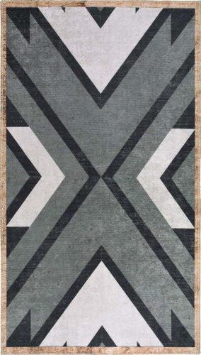 Šedý pratelný koberec běhoun 200x80 cm - Vitaus Vitaus