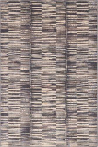 Šedý vlněný koberec 133x180 cm Grids – Agnella Agnella