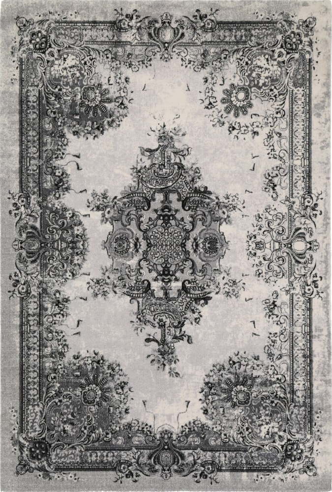 Šedý vlněný koberec 133x180 cm Meri – Agnella Agnella