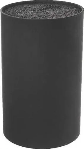 Stojan na nože se štětinami Orion Black, ⌀ 11 cm