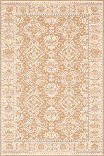 Světle hnědý vlněný koberec 133x180 cm Carol – Agnella Agnella