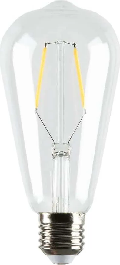 Teplá LED žárovka E27, 4 W – Kave Home