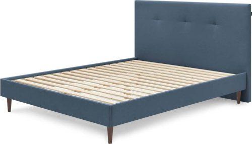 Modrá čalouněná dvoulůžková postel s roštem 180x200 cm Tory – Bobochic Paris Bobochic Paris