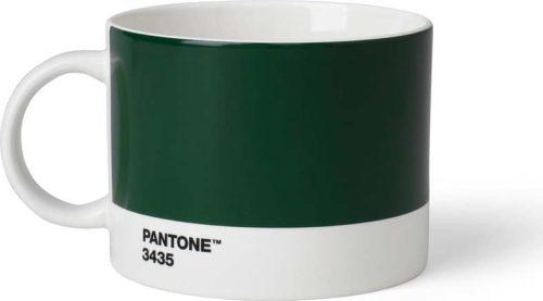 Tmavě zelený keramický hrnek 475 ml Dark Green 3435 – Pantone Pantone
