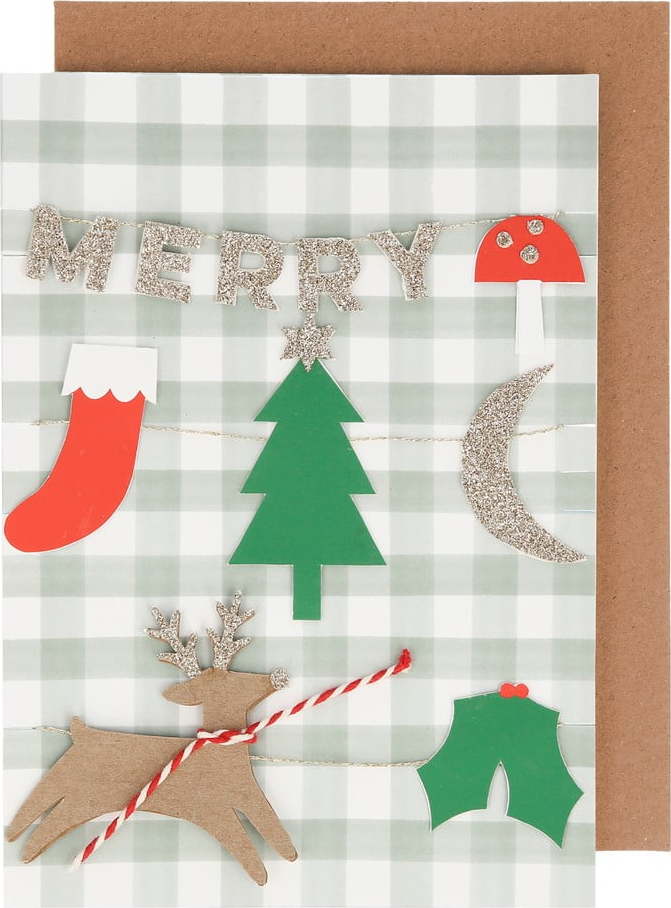 Vánoční přání Merry Christmas – Meri Meri Meri Meri