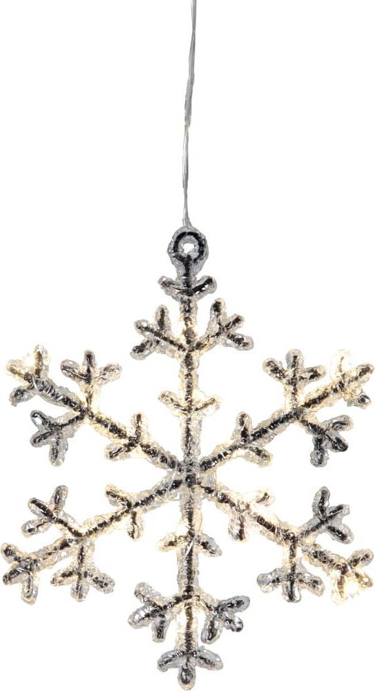 Světelná dekorace s vánočním motivem Icy Snowflake – Star Trading Star Trading