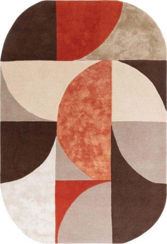 Vlněný koberec v cihlové barvě 200x300 cm Spice – Asiatic Carpets Asiatic Carpets