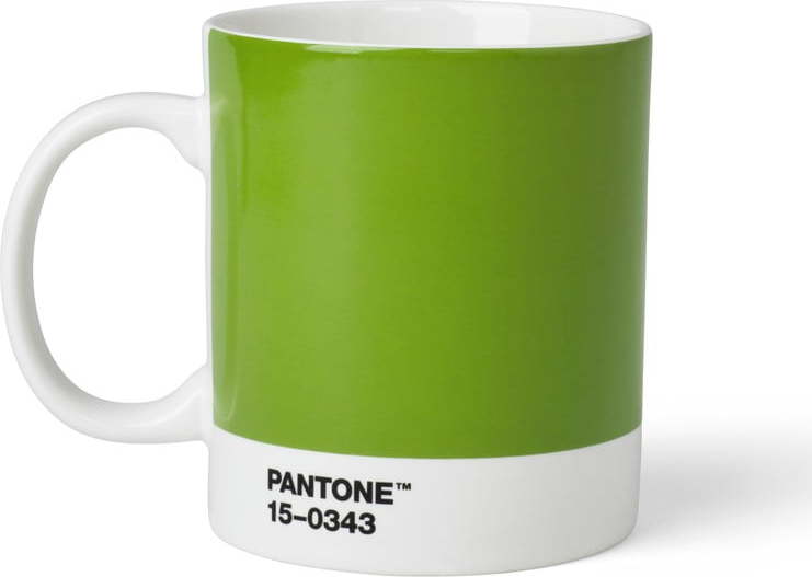 Zelený keramický hrnek 375 ml Green 15-0343 – Pantone Pantone