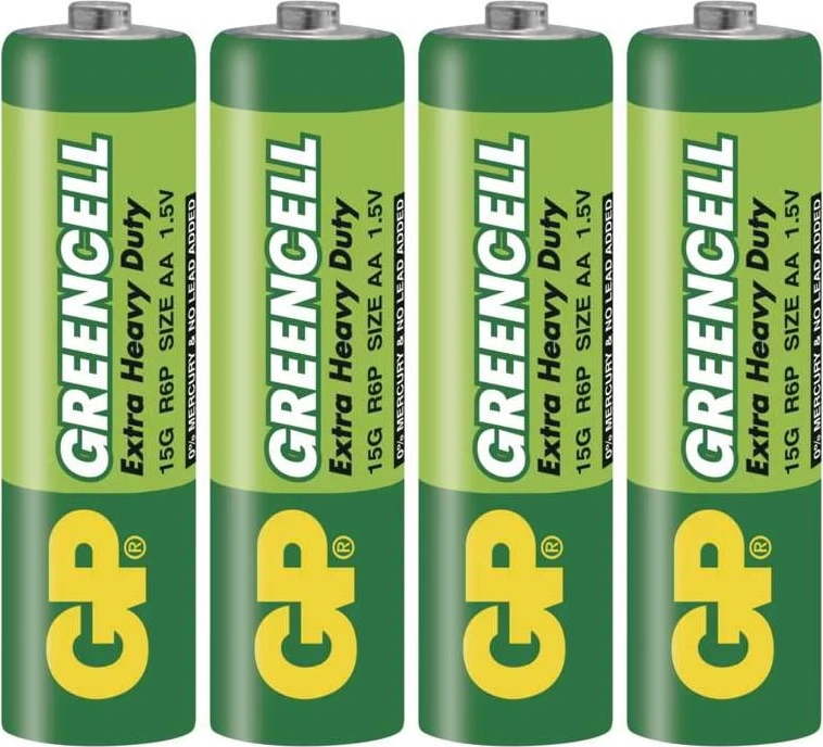 Zinkové baterie AA 4 ks GREENCELL – EMOS Emos