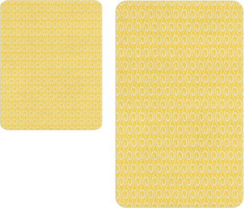 Žluté koupelnové předložky v sadě 2 ks – Oyo Concept Oyo Concept