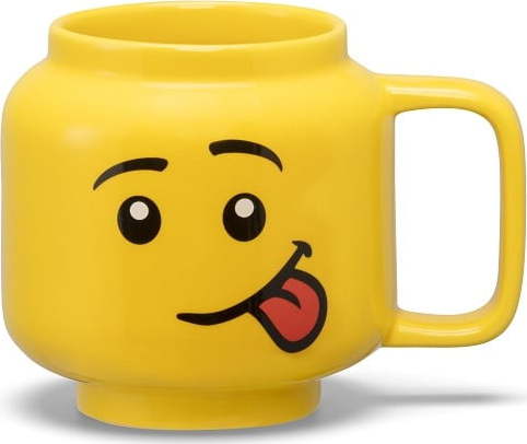 Žlutý keramický dětský hrnek 255 ml Head – LEGO® LEGO