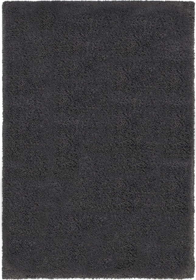 Antracitový koberec 200x200 cm – Flair Rugs Flair Rugs