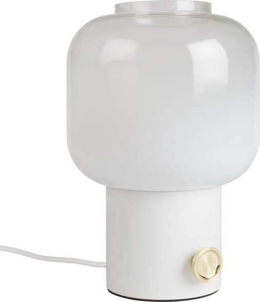 Bílá stolní lampa Zuiver Moody Zuiver